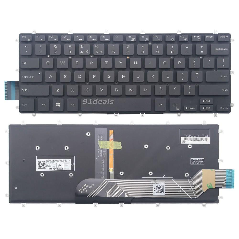 (KEYBOARD) BÀN PHÍM LAPTOP DÀNH CHO DELL 7466 dùng cho Inspiron 15-5000 5368 5370 5373 5378, 15-7000 7378 7460 7466 7467 7560