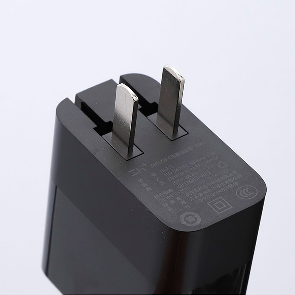 Củ sạc nhanh PD Xiaomi ZMI HA712 65W 1 cổng USB Type C Hàng Nhập Khẩu