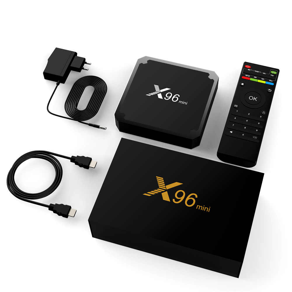 Đầu android tv X96 mini ram 2G rom 16G ưu cài sẵn ứng dụng Chính hãng