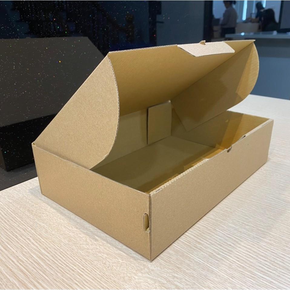 Hộp 25x20x6 cm - 20 hộp carton nắp gài (ảnh thật)