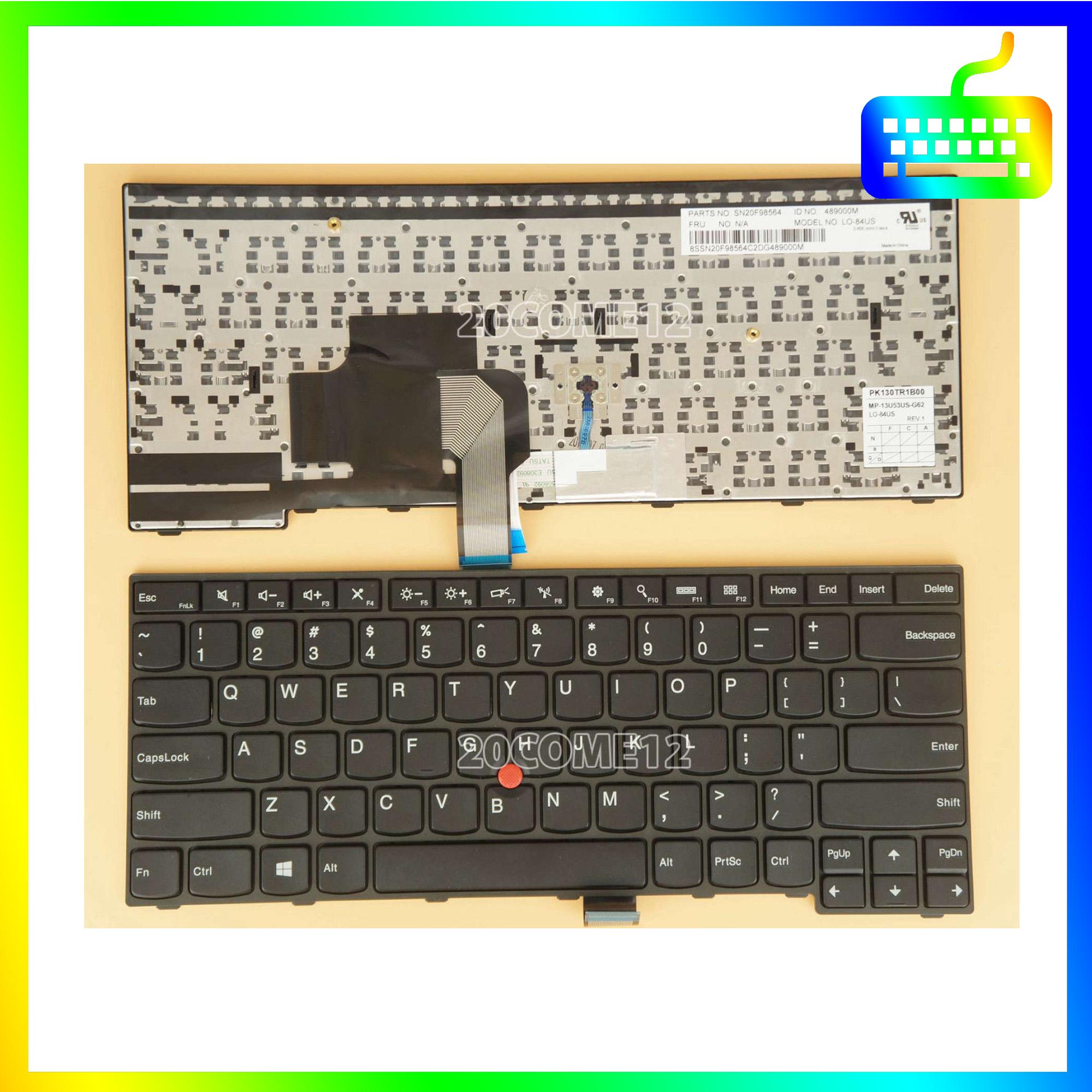 Bàn phím dành cho laptop Lenovo ThinkPad Edge E450 E455 E450C Có Led - Hàng Nhập Khẩu - Sản phẩm mới 100%