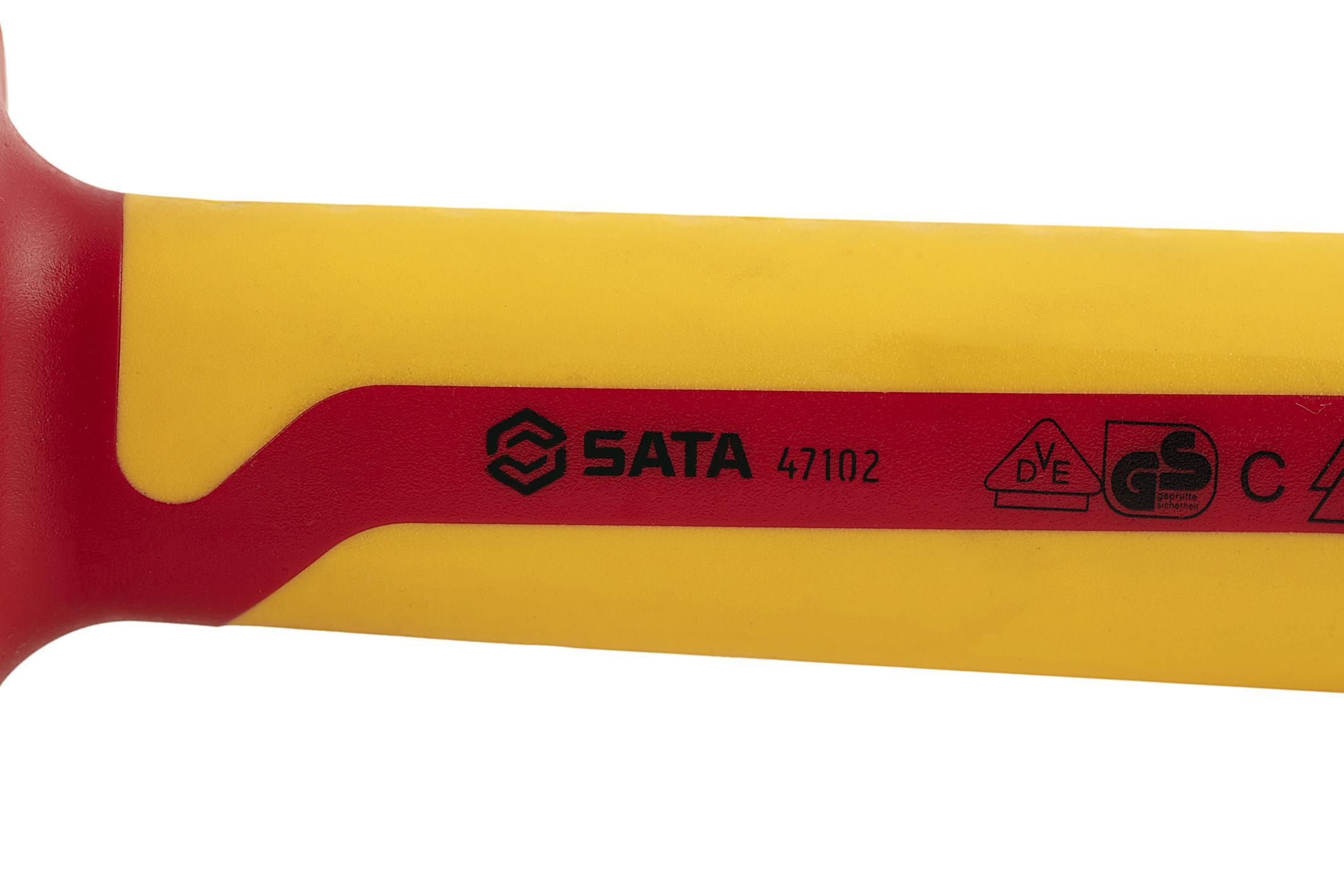 Mỏ lếch cách điện 1000V VDE 200mm SATA 47102