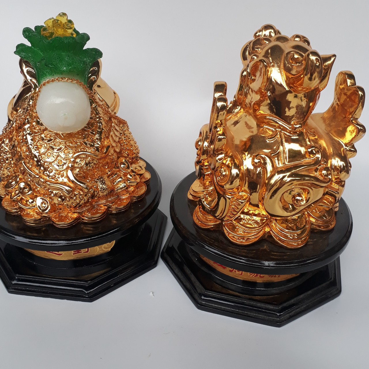 Combo cóc ngậm tiền, cõng bắp cải và Tỳ hưu phong thủy để bàn - trấn trạch,chiêu tài lộc cao 18