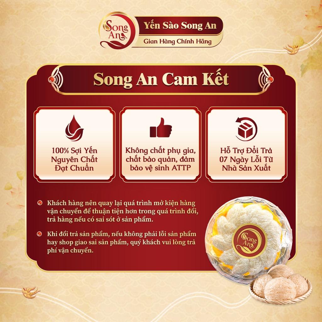 Tổ yến nguyên chất tinh chế đặc biệt Song An Food 100gr