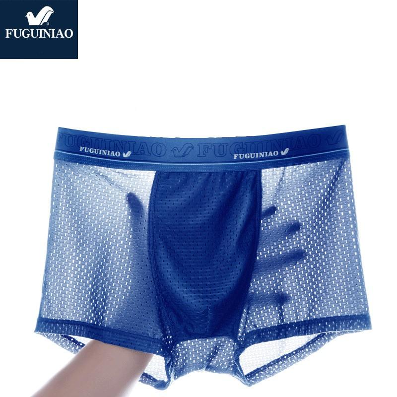 Combo 4 quần lót nam siêu thoáng mát, co dãn 4 chiều, quần lót lưới nam