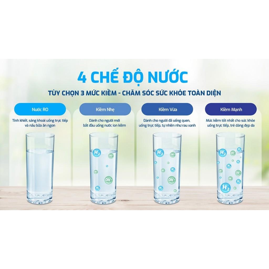 Máy chuyển đổi Hydro-ion kiềm Karofi KAE-S18 - 5 Điện cực Titan Bạch Kim - Bảo hành điện cực 5 năm - Hàng Chính Hãng