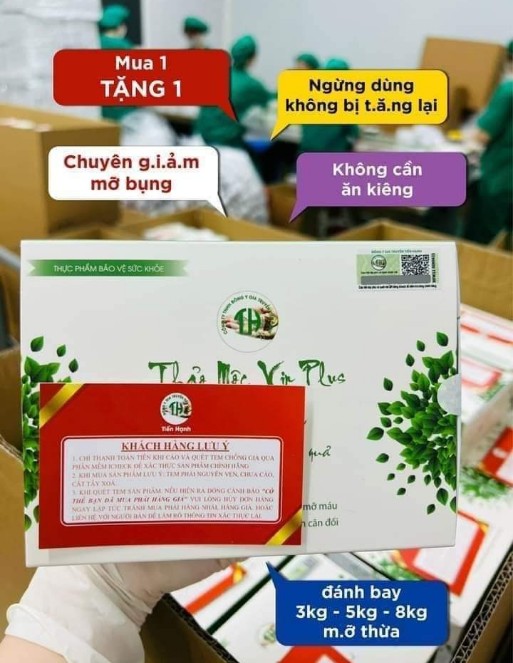 [ DÙNG THỬ ] Tiến Hạnh Giảm Cân Vip X2 Mẫu Mới Dành Cho Cơ Địa Sờn Lì Liệu Trình 10 Ngày