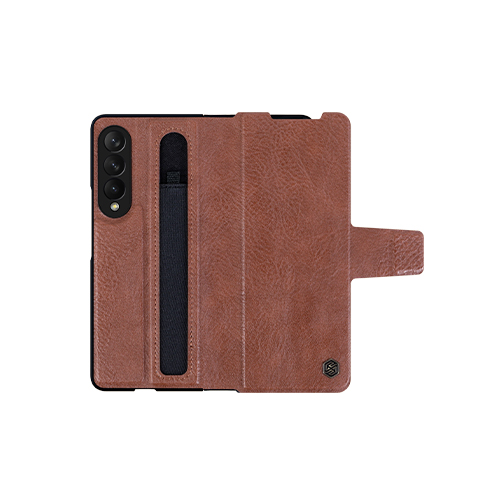 Bao Da dành cho Samsung Galaxy Z Fold 3 hiệu Nillkin Aoge Leather Cao Cấp - Hàng nhập khẩu