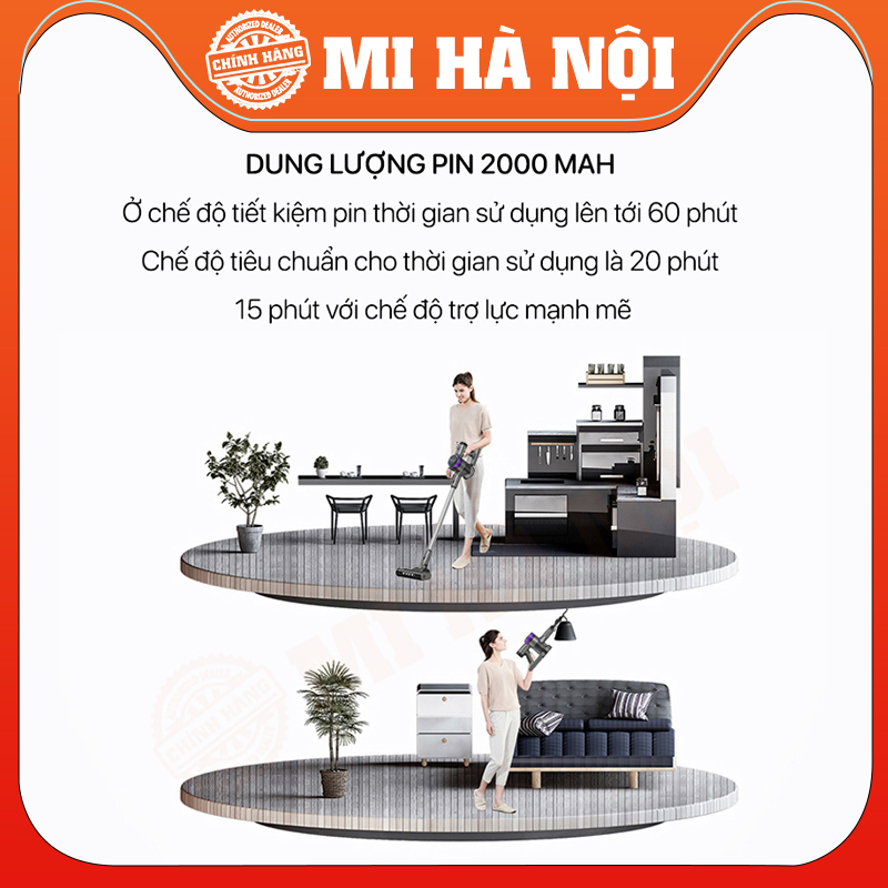 Máy hút bụi không dây cầm tay Redroad X17 - Hàng Chính Hãng