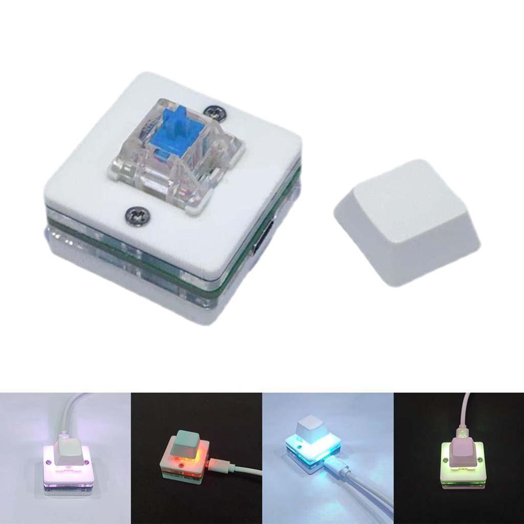 USB Mini 1 Key Keyboard Programmable RGB Mechanical Gaming Keyboard for DIY Gaming