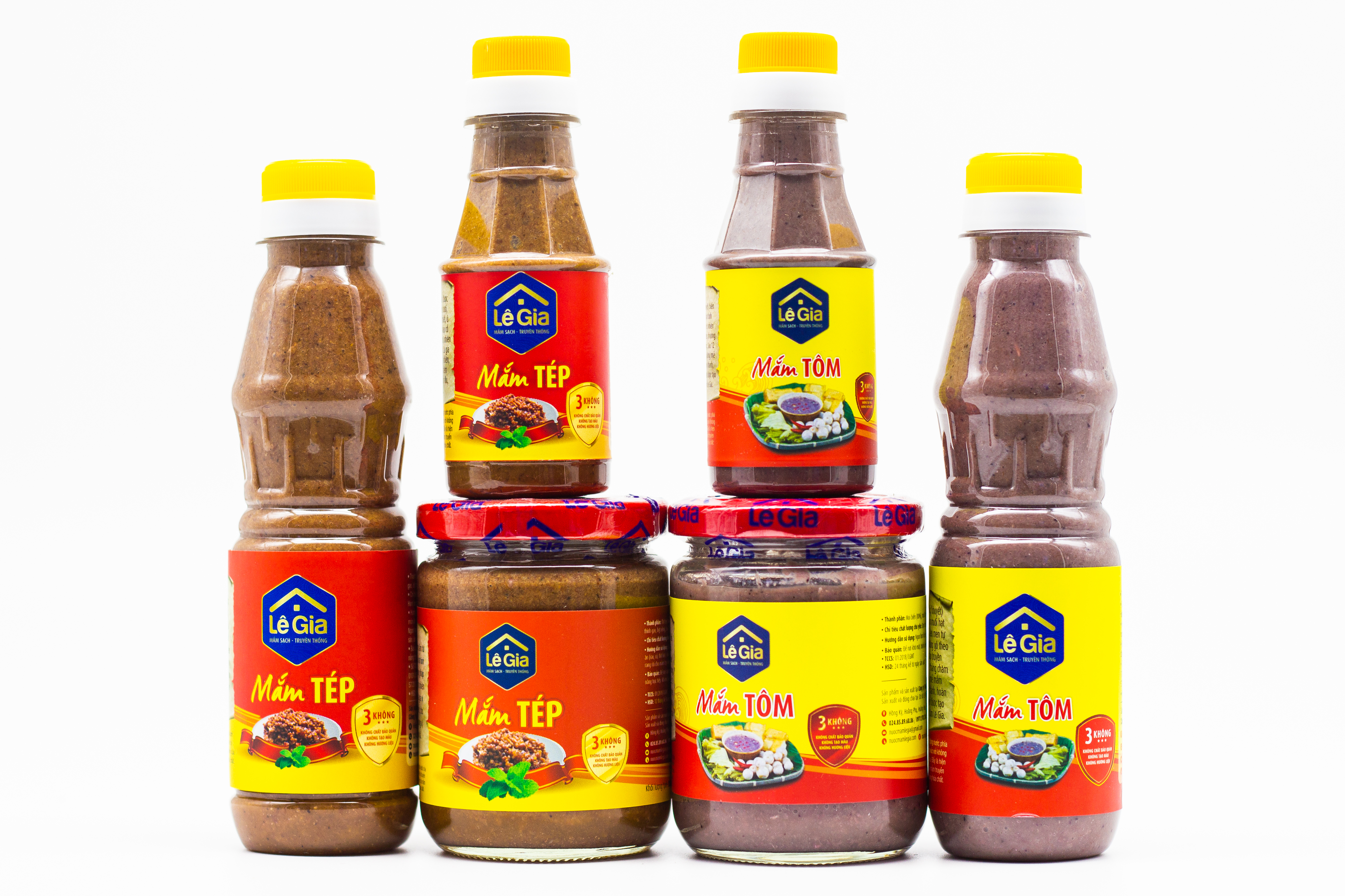 Mắm tép Lê Gia chai 110g