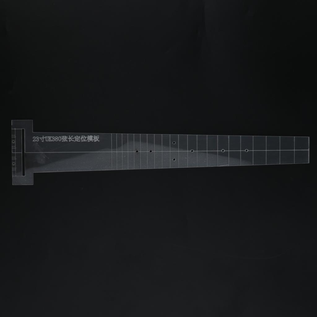 23'' Guitar Fingerboard Fretboard Bridge Positioning Marking Template