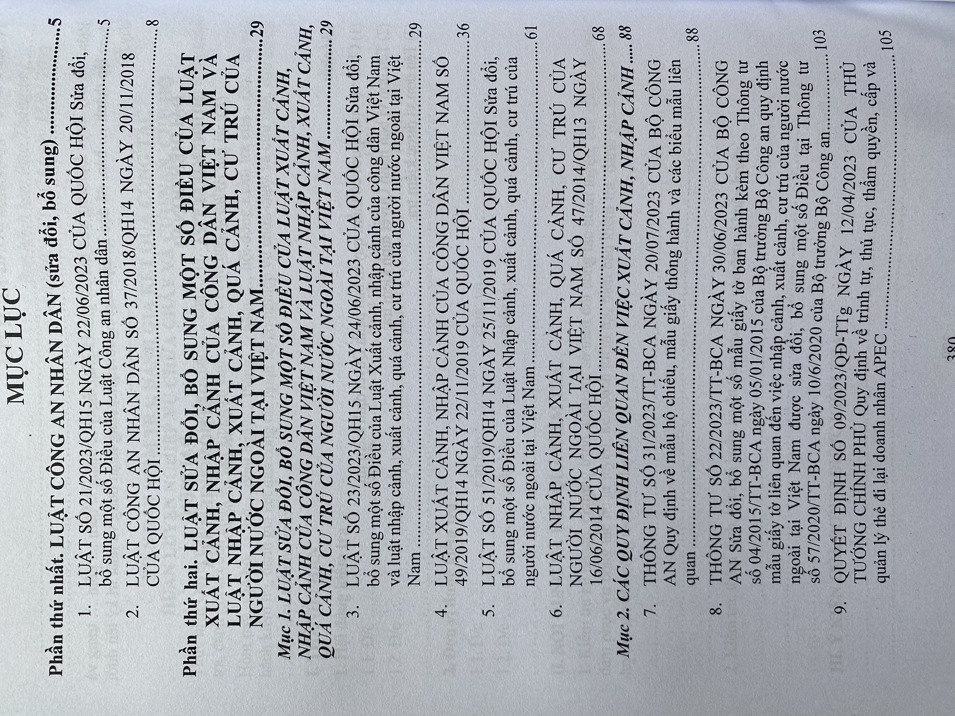 Sách - Luật Công An Nhân Dân ( sửa đổi, bổ sung) - Luật sửa đổi, bổ ung một số điều của Luật Xuất Cảnh,  Nhập Cảnh của công dân Việt Nam và Luật Nhập Cảnh, Xuất Cảnh, Quá Cảnh, Cư Trú Của Người Nước Ngoài tại Việt Nam