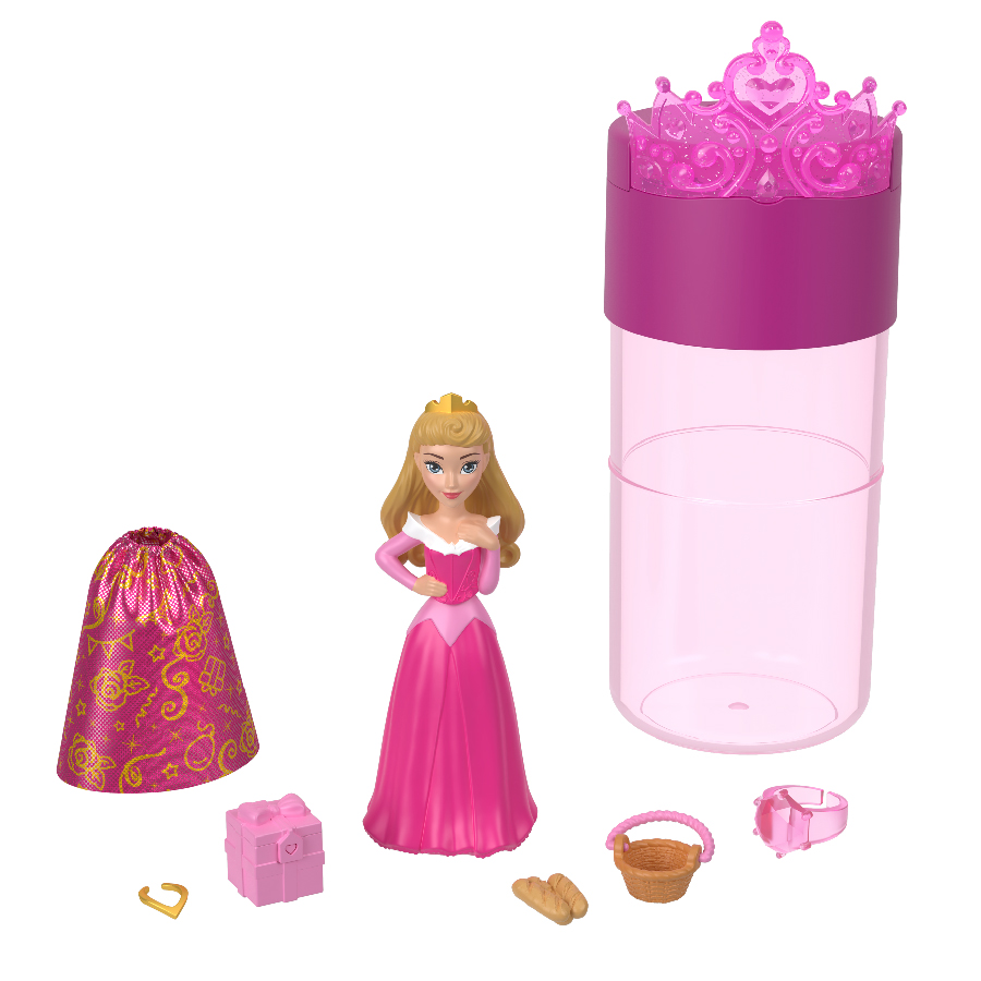 Đồ Chơi Công Chúa Disney Princess Bé Nhỏ Đổi Màu-Phiên bản Thời Trang DISNEY PRINCESS MATTEL HMK83