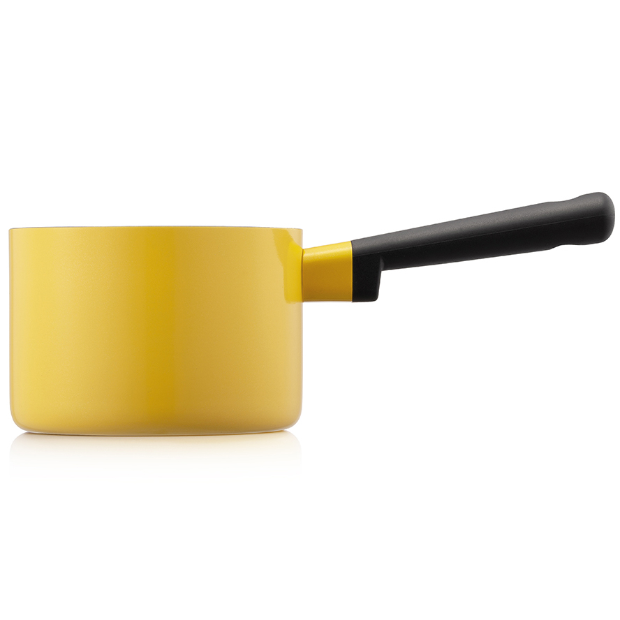 Nồi 1 Tay Cầm Decor Lock&amp;Lock Milk LDE1142 (14cm) - Màu Vàng