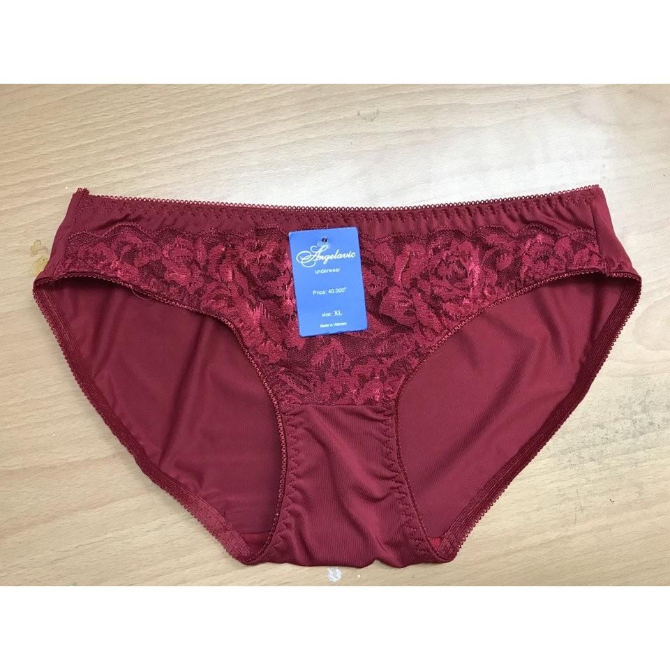 Sét 10 quần lót thun lạnh ren trước