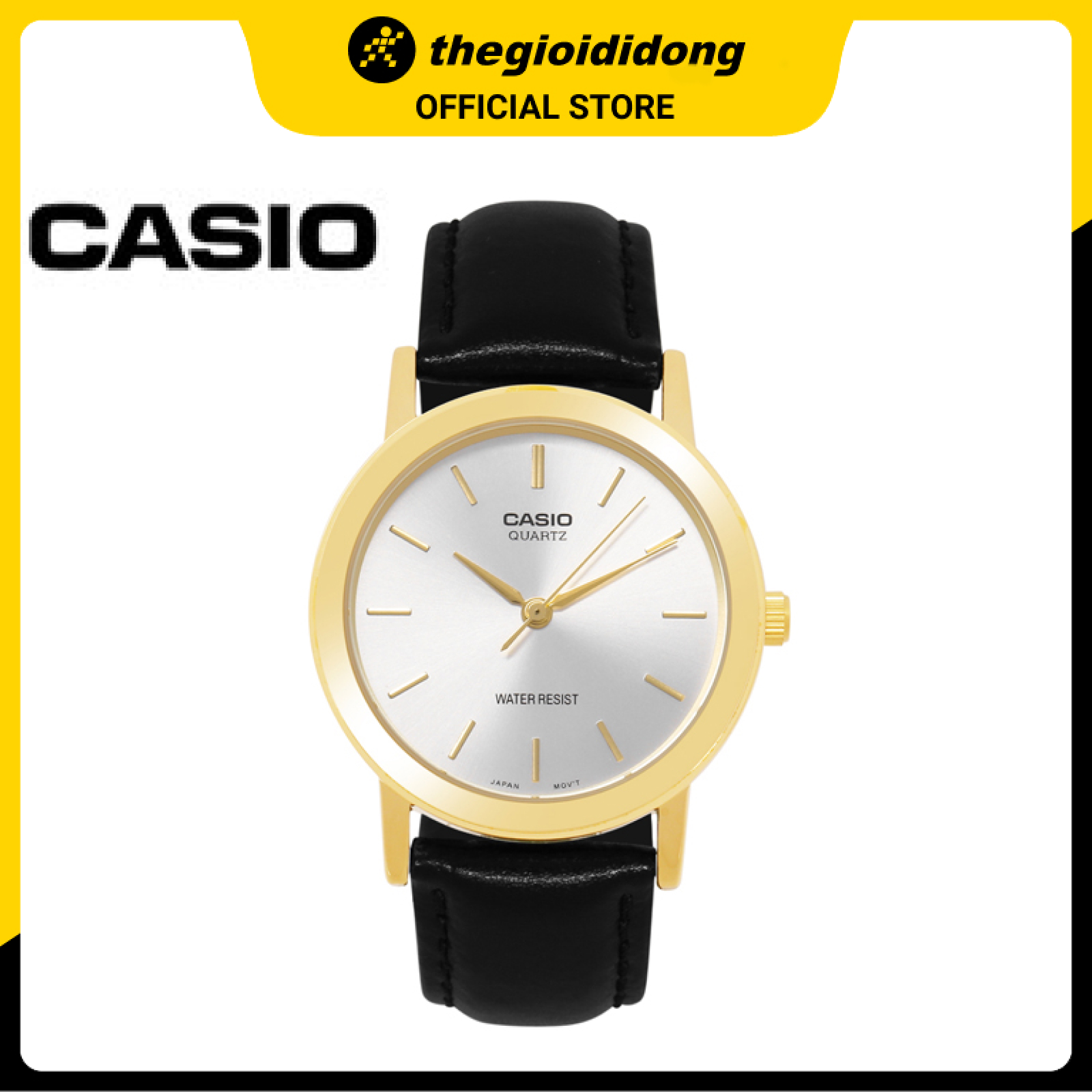 Đồng hồ Casio nam dây da MTP-1095Q-7A (34mm)