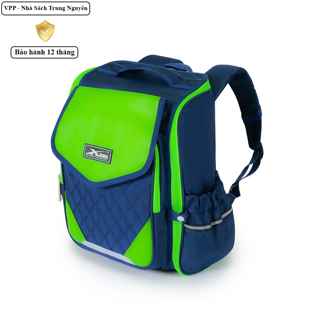 Balo chống gù trẻ em Xbags XB3108 chính hãng – balo học sinh nhẹ bền chống nước