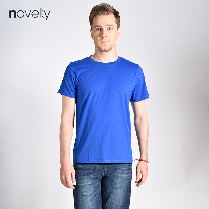 Áo Thun Nam Novelty Cổ Tròn Xanh Coban Natmmtncsr181215N - Xl