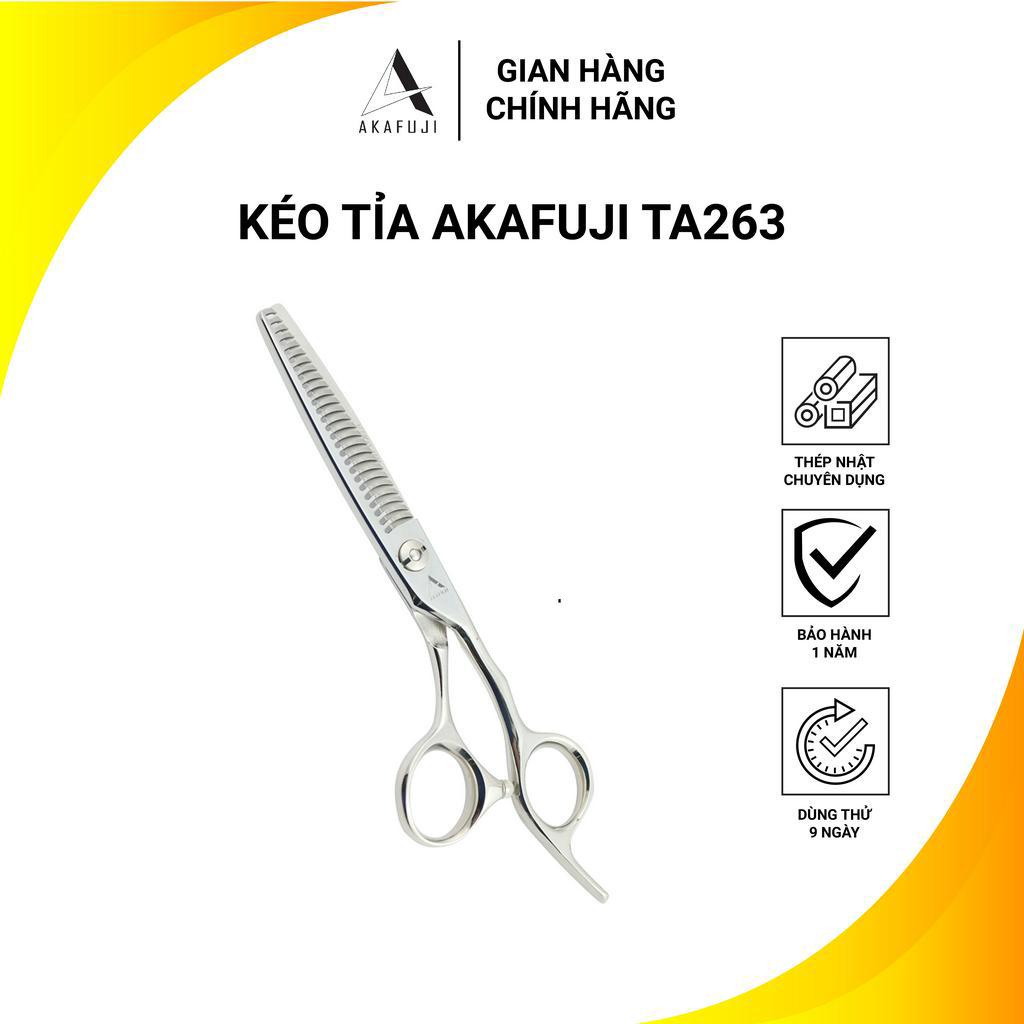 Kéo Tỉa Tóc AKAFUJI TA 263 SIZE 6.0 inches Thép Nhật Cao Cấp [HÀNG CHÍNH HÃNG] Bảo Hàng 12 Tháng