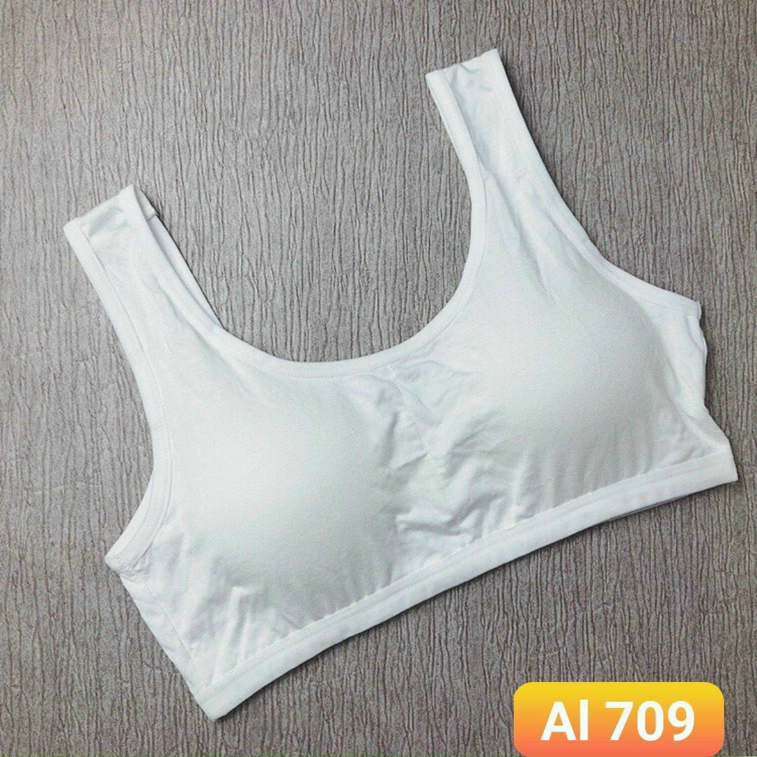 Áo lót bra ba lỗ nữ seamless 709 – Mềm mại, nâng đỡ nhẹ nhàng, ôm sát