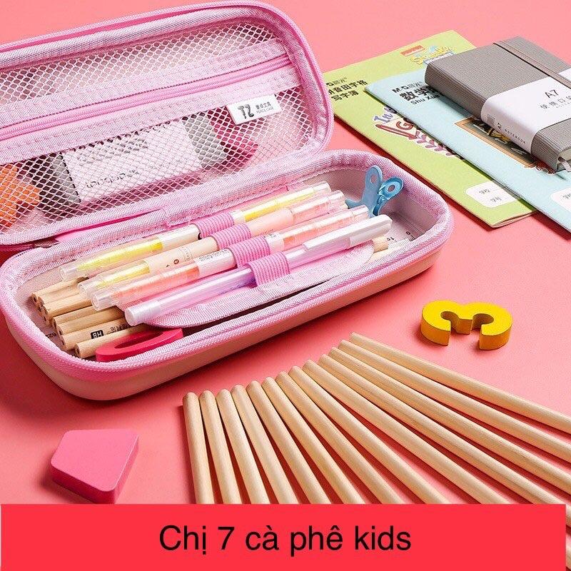 hộp bút 3D cho bé trai và bé gái . Nhựa cao cấp chống sốc - chống nước - tặng kèm ticker