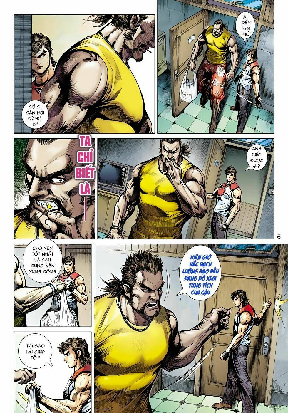 tân tác long hổ môn chapter 494 6