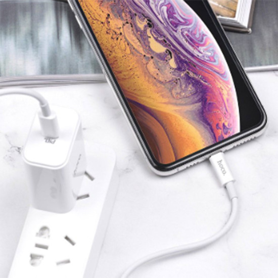 Cáp Sạc Điện Thoại Hoco X36 - Lightning - 1M + Tặng Kèm 1 Cáp Sạc IPhone - Hàng Chính Hãng