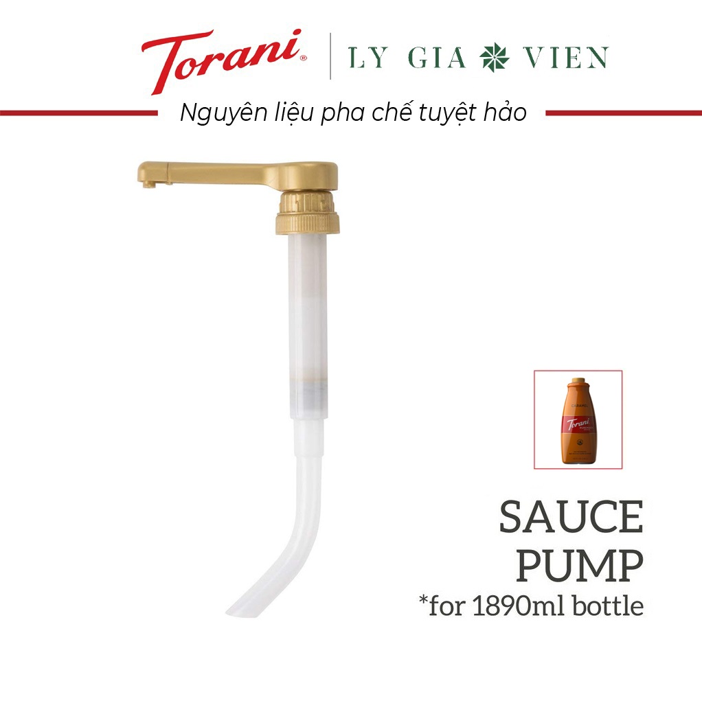 Bơm Sốt Torani Pump Sauce - Hàng Chính Hãng