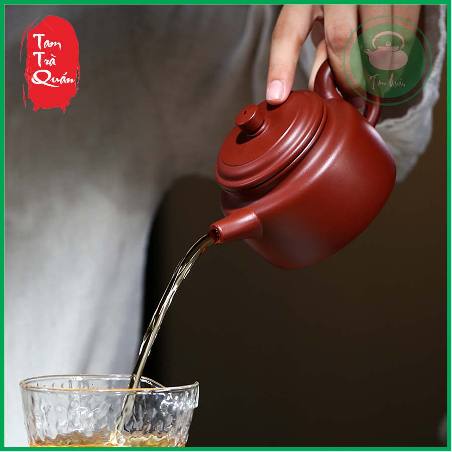 Ấm tử sa đức chung Nghi Hưng đại hồng bào 240ml