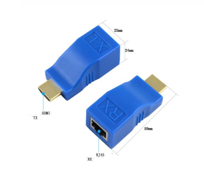 Bộ Chuyển Đổi HDMI Sang LAN 30m RJ45