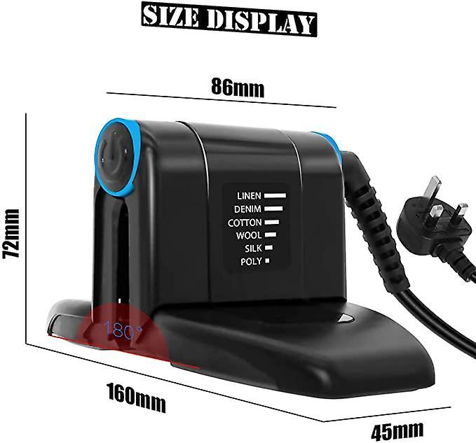 Bàn Là Hơi Nước Mini, Bàn Là Hơi Nước Cổ Gấp Mini, Bàn Là Hơi Nước Du Lịch, Bàn Là Hơi Nước Mini Du Lịch Gấp Gọn Có 6 Kiểu Điều Chỉnh Nhiệt Độ