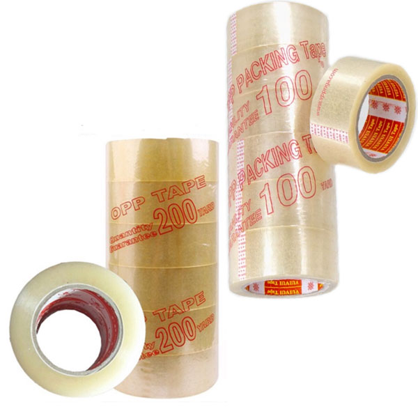 Băng Keo Trong Loại 200 yard 1.8kg/ 1 Cây Loại Tốt Siêu Dính Và Tiết Kiệm