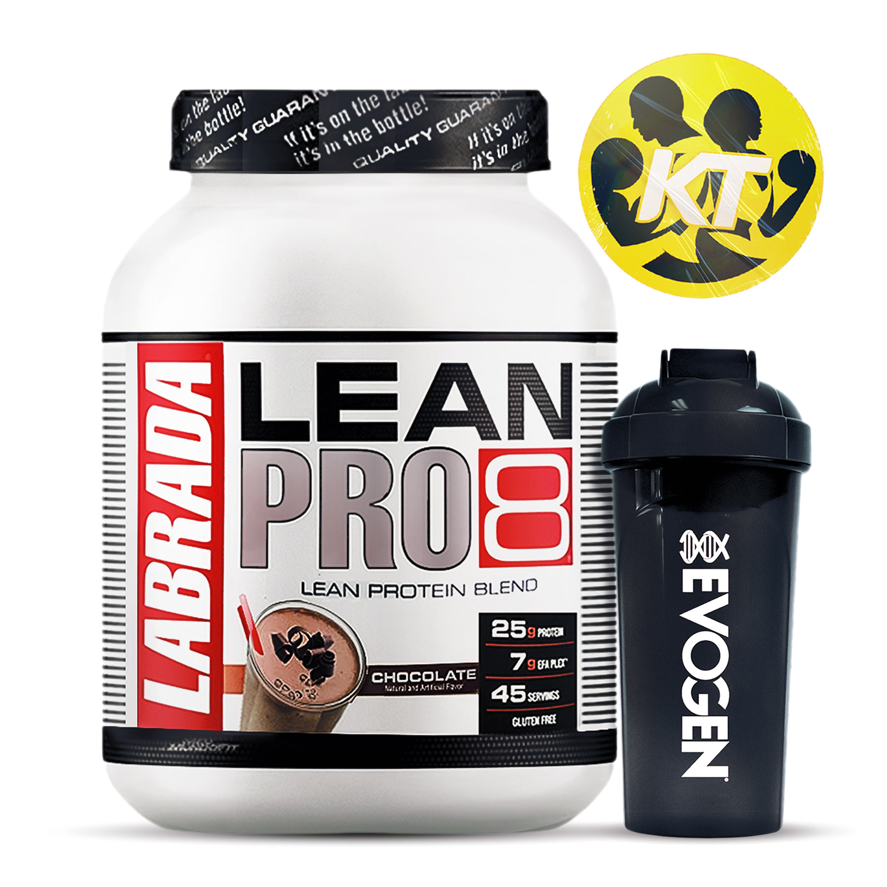 Sữa Tăng Cơ Lean Pro 8 của Labrada + Tặng kèm Bình lắc (Màu ngẫu nhiên) 600ml