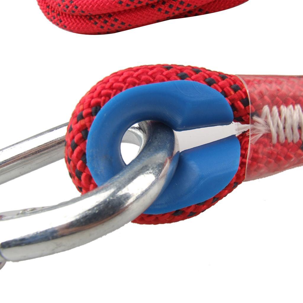 25KN 12mm Pro Rock Tree Climbing Auxiliary Rope Sling Safety Rapelling Cord Gear