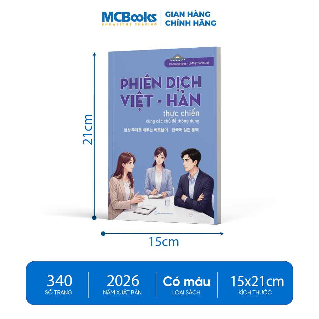 Sách - Combo tự học 2500 tiếng Hàn và phiên dịch Việt - Hàn với các chủ đề thông dụng