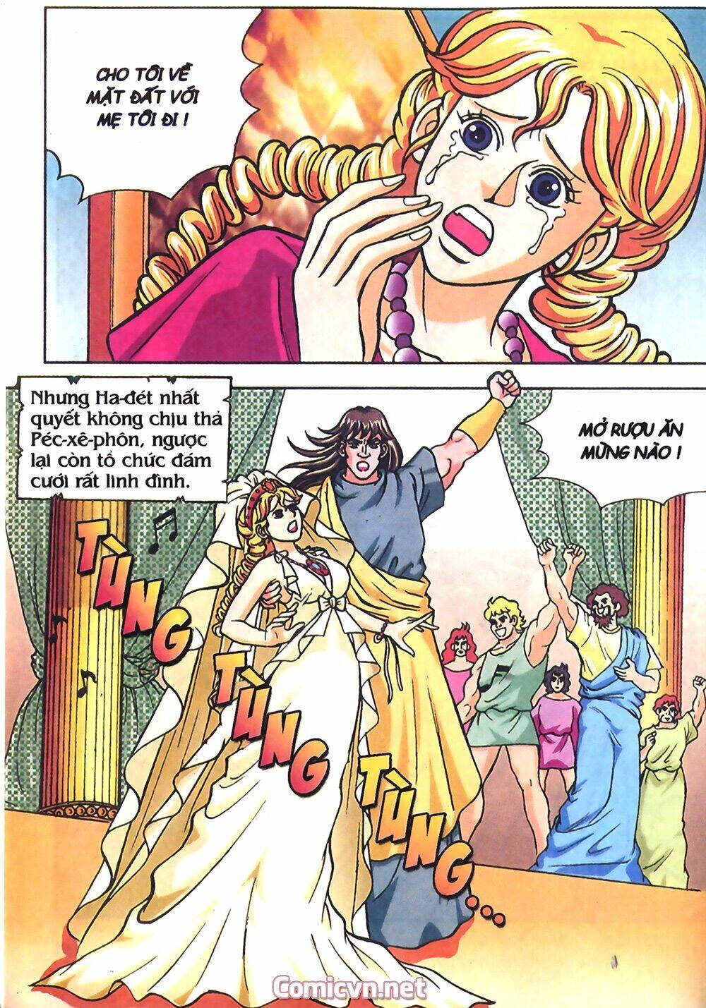 thần thoại hy lạp màu chapter 13 14