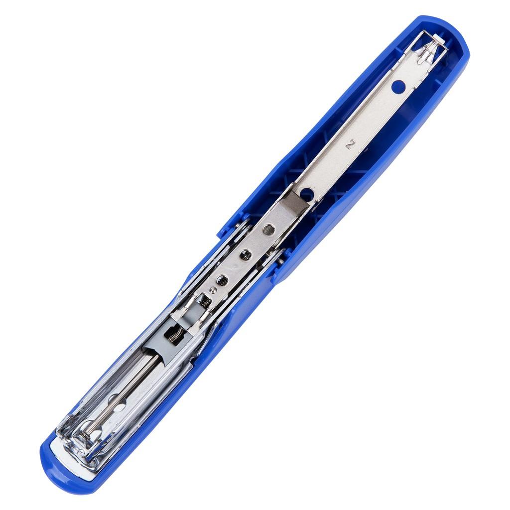 Dập ghim kèm ghim Deli - Đạn ghim số #10 - Xanh dương, xanh lá, xám - /vỉ - W02381