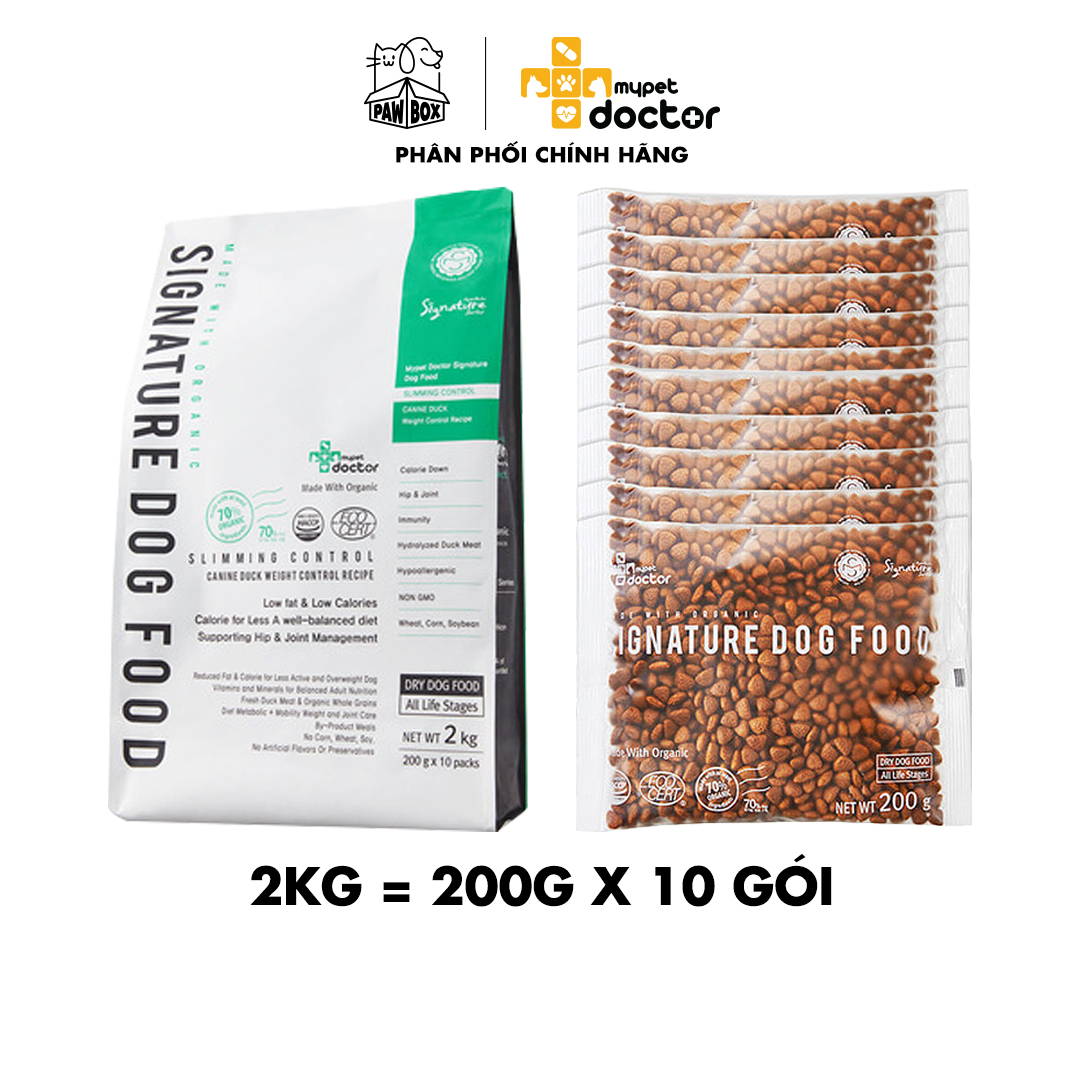 Dành cho chó béo phì hạt hữu cơ dinh dưỡng 2 in 1 My Pet Doctor Lapaw
