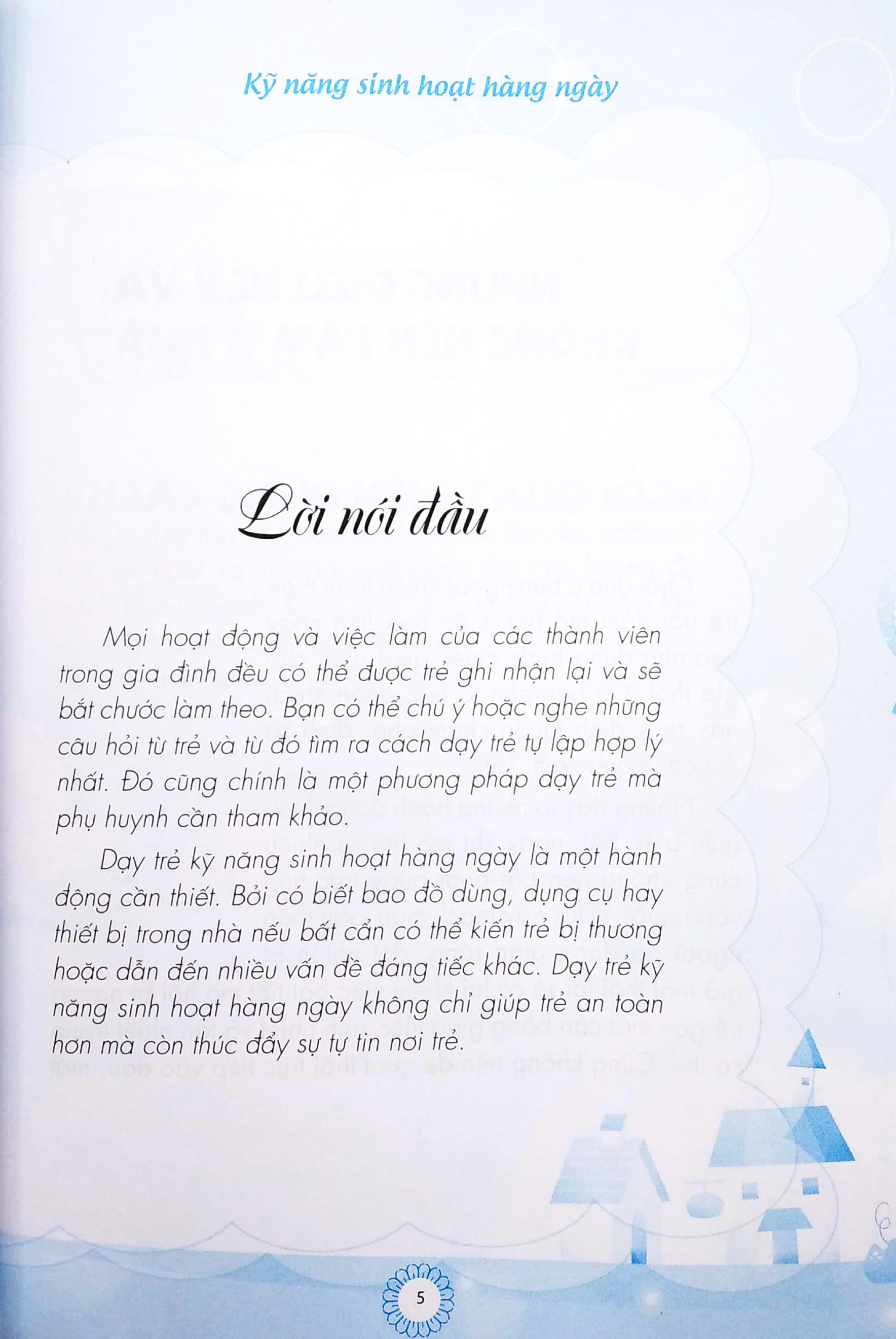 Rèn Kỹ Năng Cho Trẻ - Kỹ Năng Sinh Hoạt Hàng Ngày