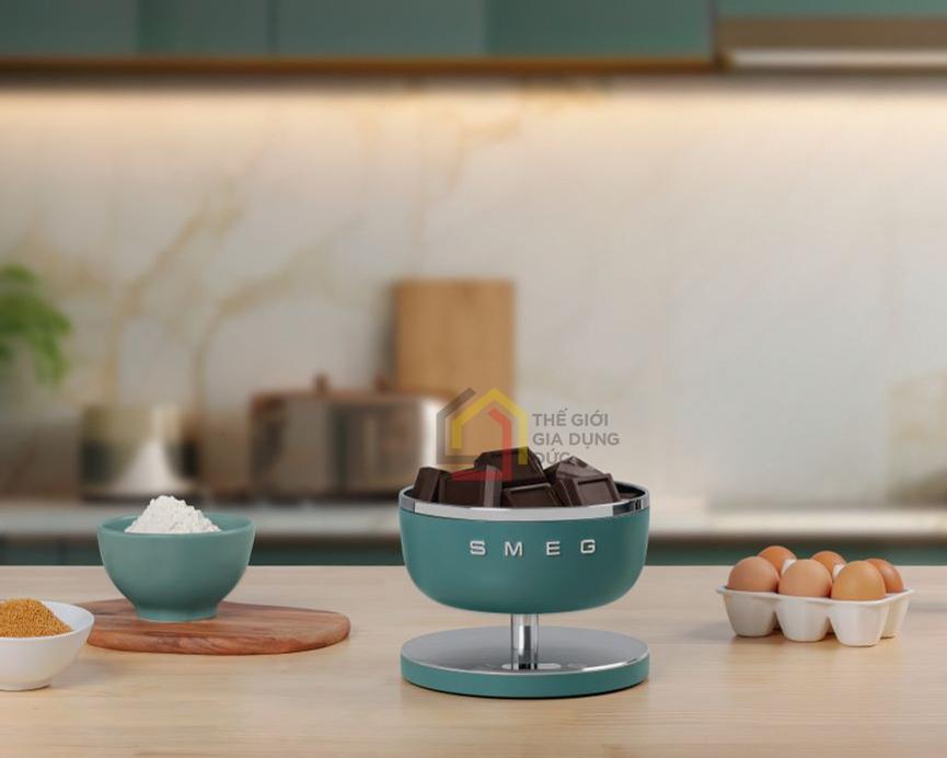 Cân Tiểu Ly Điện Tử Smeg KSC01EGMWW Tối Đa 5kg Màu Xanh Ngọc Lục Bảo Emerald Green Hàng chính hãng