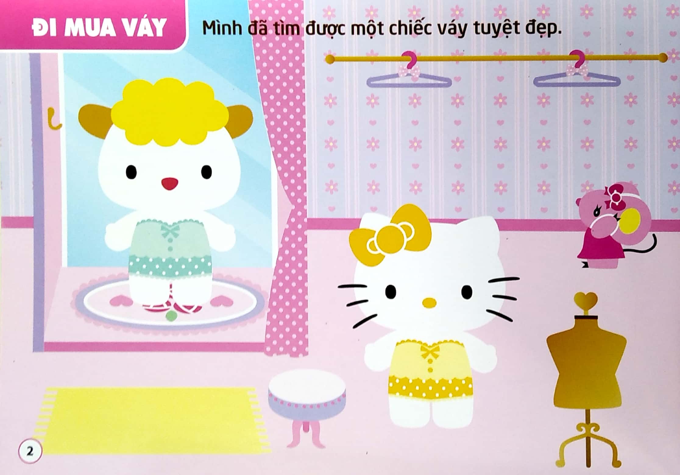 Sticker - H.e.l.l.o K.i.t.t.y- Kitty Diêm Dúa Làm Công Chúa _MT