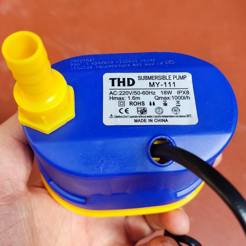 Bơm quạt điều hòa 18w /220v cho quạt làm mát - bơm quạt nước