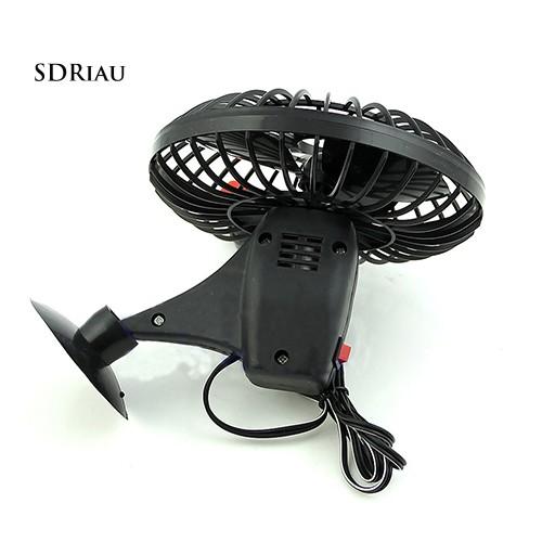 Quạt Làm Mát Mini Cho Xe Hơi 12v 12w 4inch