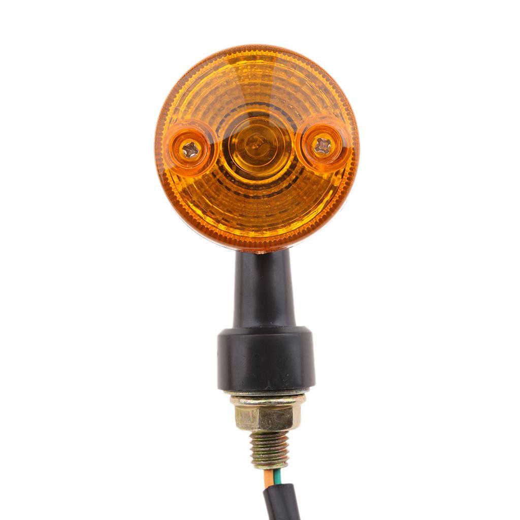 Universal Amber Motorcycle  Direction Indicator Light Lamp