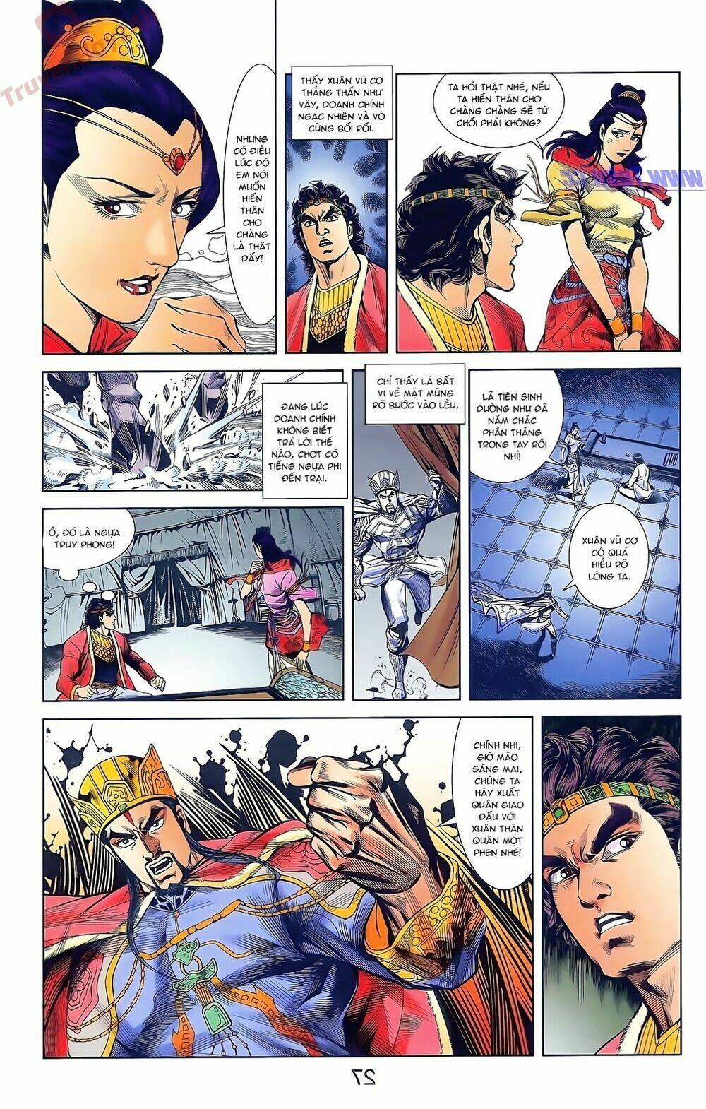 thiên tử truyền kỳ 2 - tần vương doanh chính chapter 48 13