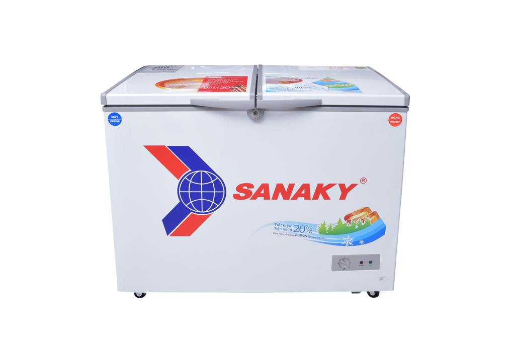 Tủ Đông Dàn Đồng Sanaky VH-2899W1 ( 2 Chế Độ Đông, Mát) (280L) - Hàng Chính Hãng
