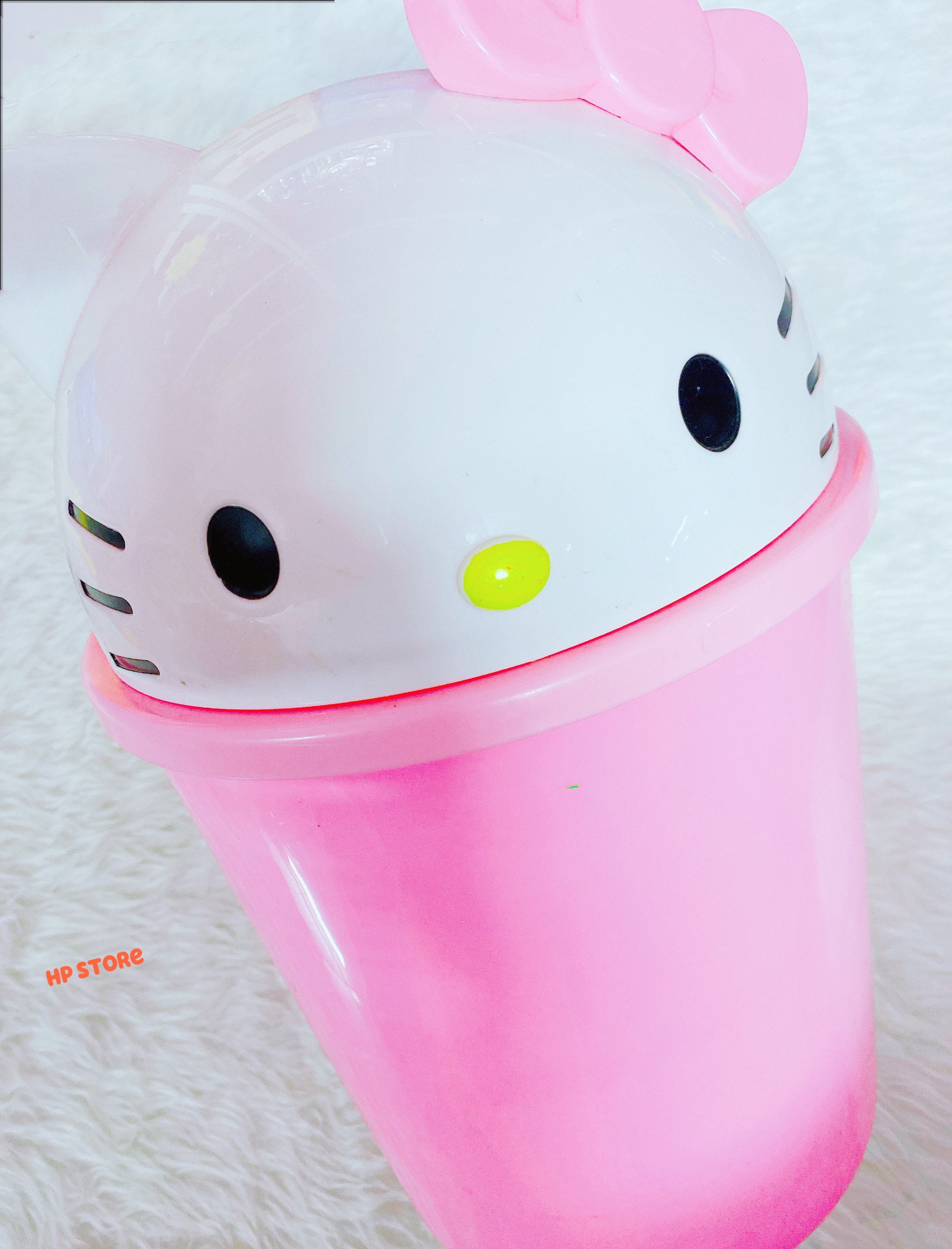 Thùng Rác Hello Kitty Lớn 40 x 20 cm Để Văn Phòng