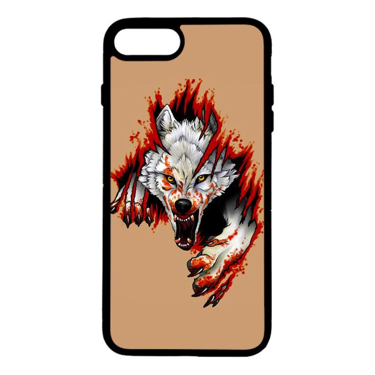 Ốp lưng dành cho điện thoại Iphone 7 Plus Sói Cào