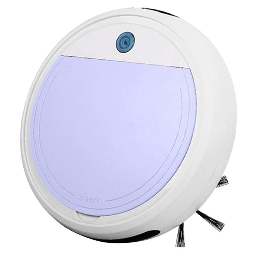 Robot Vacuum Cleaner Automatic Sweeping Vacuuming &amp; Mopping White+Pink